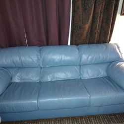 Leather  Couch 