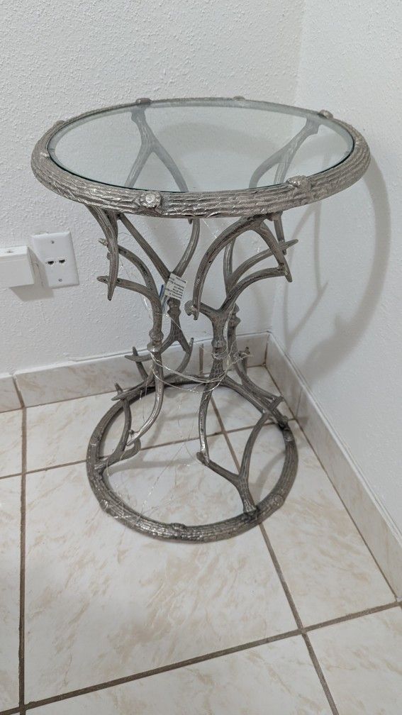 Glass Top Table