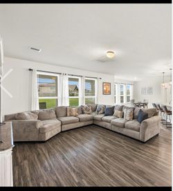 Extra large sectional