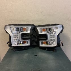 2015 2016 2017 FORD F-150 HEADLIGHTS 