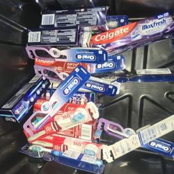 Toothpaste Toothbrush