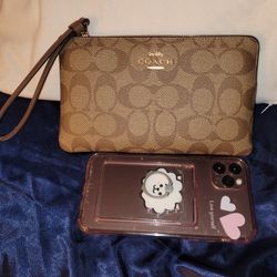 Coach Wristlet Wallet 