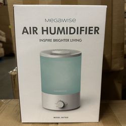 3.5L Humidifier With 8 Color Night Lights, New