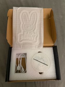 Bad Bunny LED Night Light Lamp