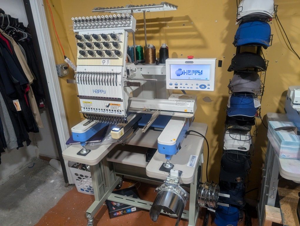 Happy Embroidery Machine