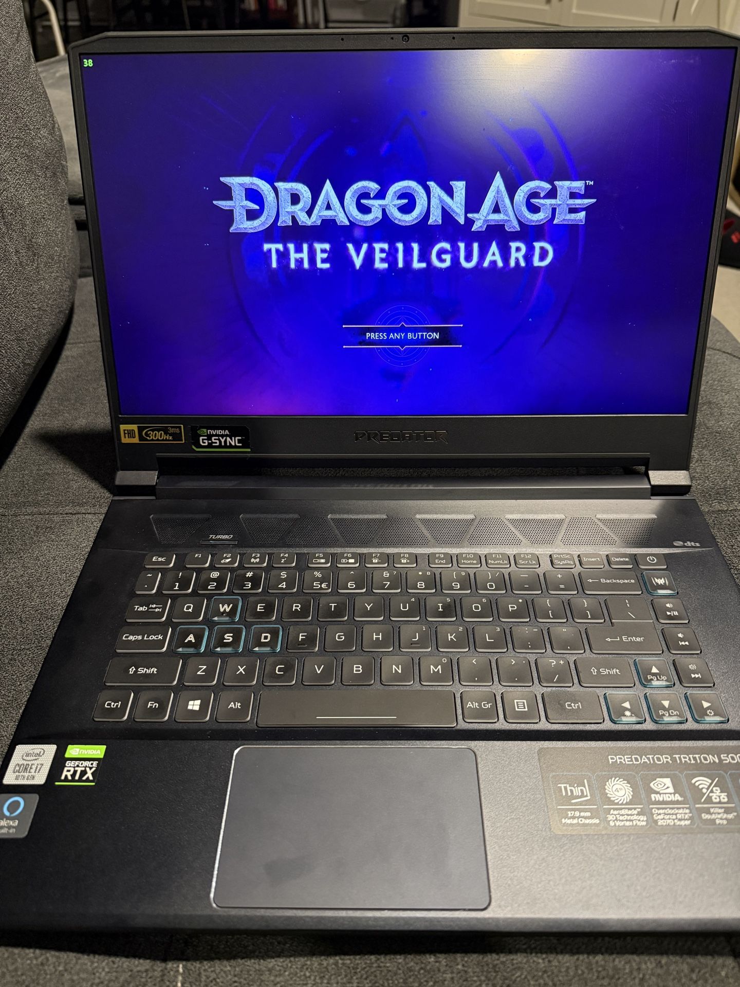 Acer Predator Triton 500 Gaming Laptop