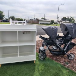 Baby Changer And A Duo Glider Stroller 