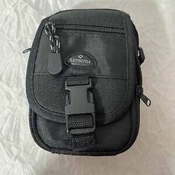 Samsonite Small Camera Black Pouch Case Bag