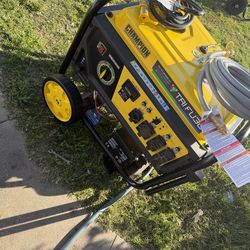 11,500/9,200-Watt Electric Start Storm Ready Gasoline, Propane and Natural Gas Tri-Fuel Portable Generator w/ CO Shield by Champion Power Equipment