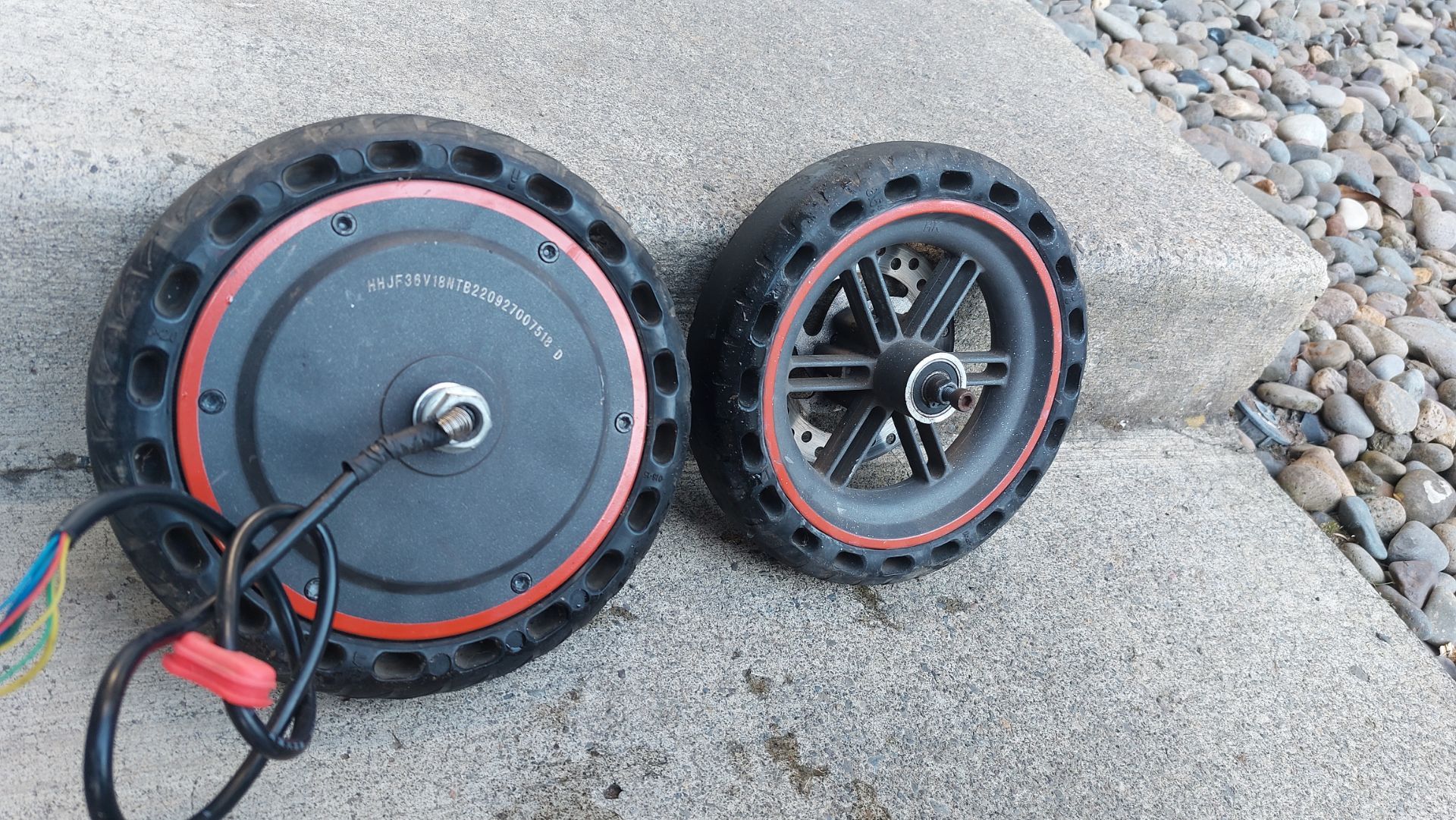 Gotrax scooter rear and front wheels