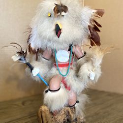 Hopi Kachina Mongua, The Owl