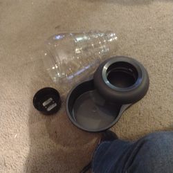 Auto Fill Dog Water Bowl W/Filter