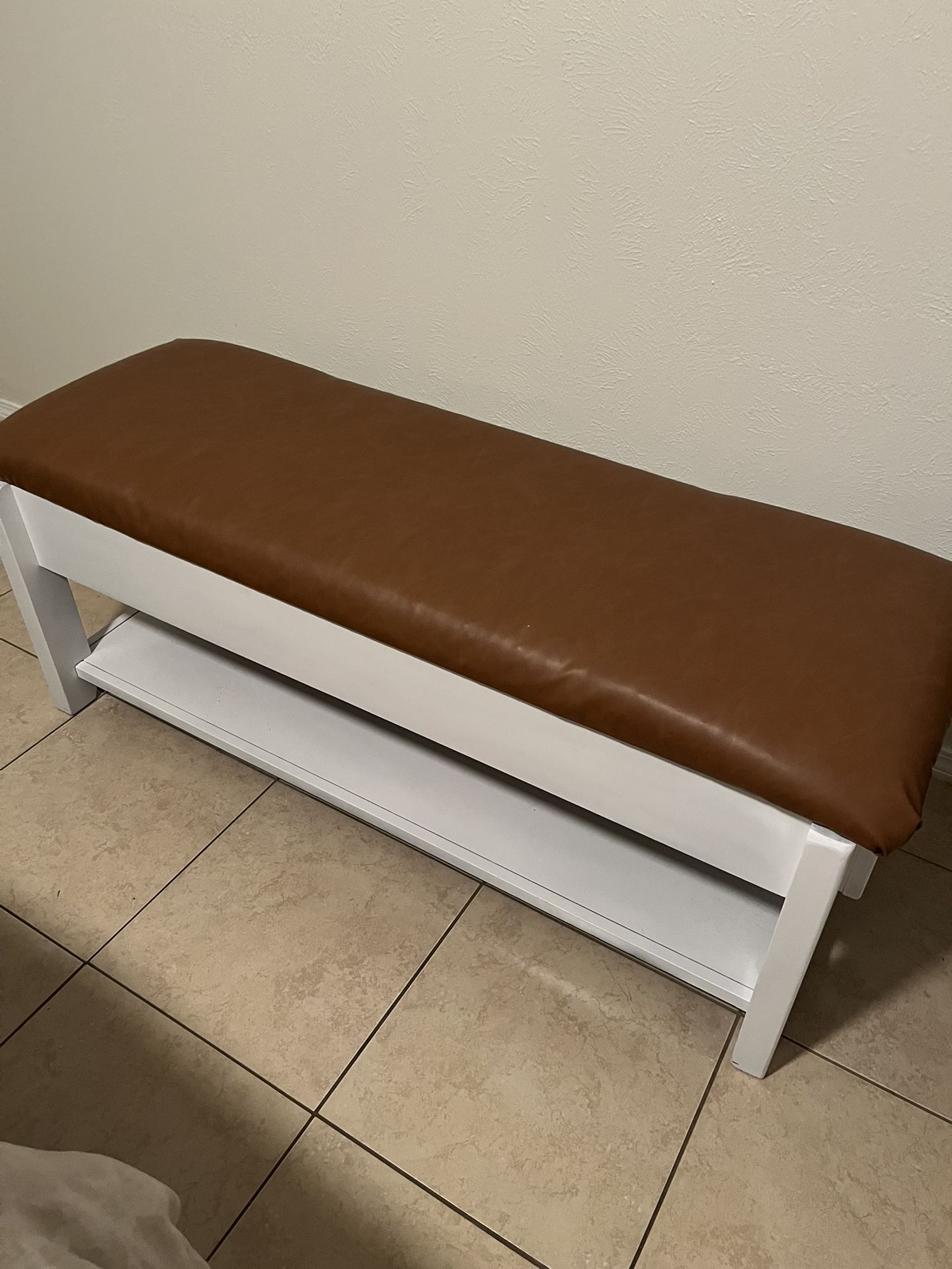 Bench is $60 4 feet and inches long