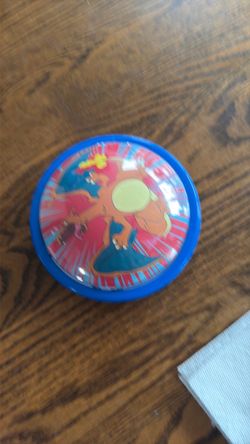 VTG 2001 Pokémon Charizard Push Light Battery Powered Plastic