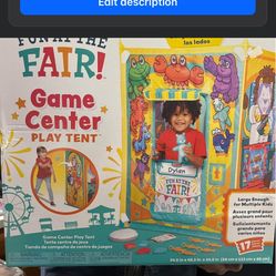 Fair Game Center Play Tent