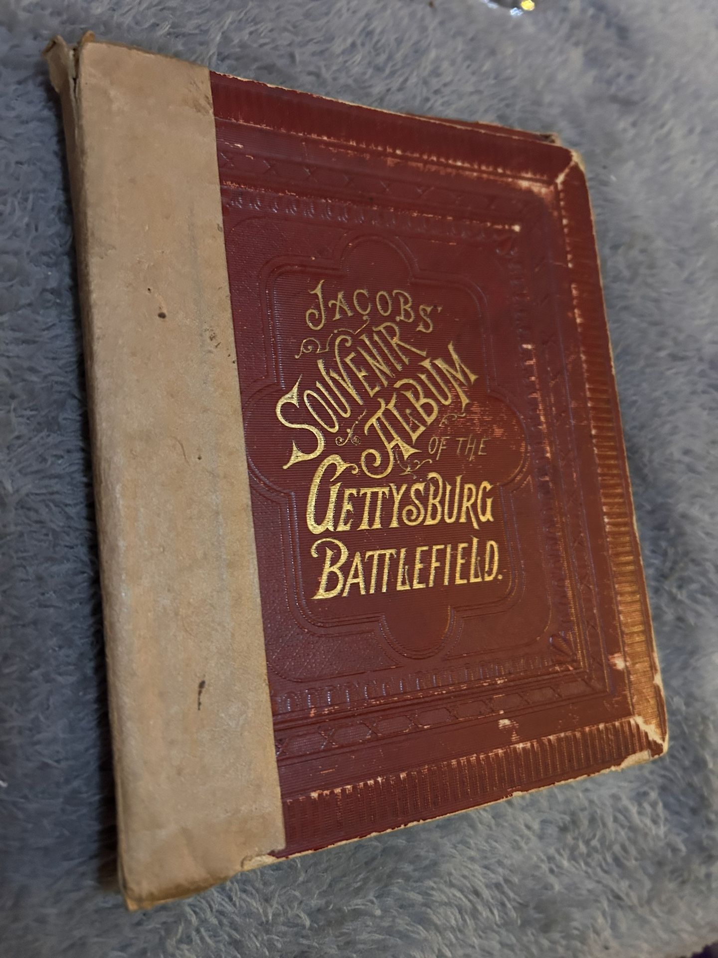 1890 Battle of Gettysburg souvenirs album.
