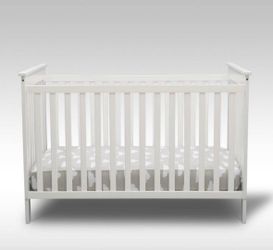 Delta Children Crib and Sealy Brand Two-stage Matress