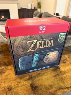 Nintendo™ Switch 2 The Legend of Zelda 40th Anniversary Edition Console System