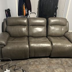 3 Seat Electric Recliner sofa With Charging Ports ASAP