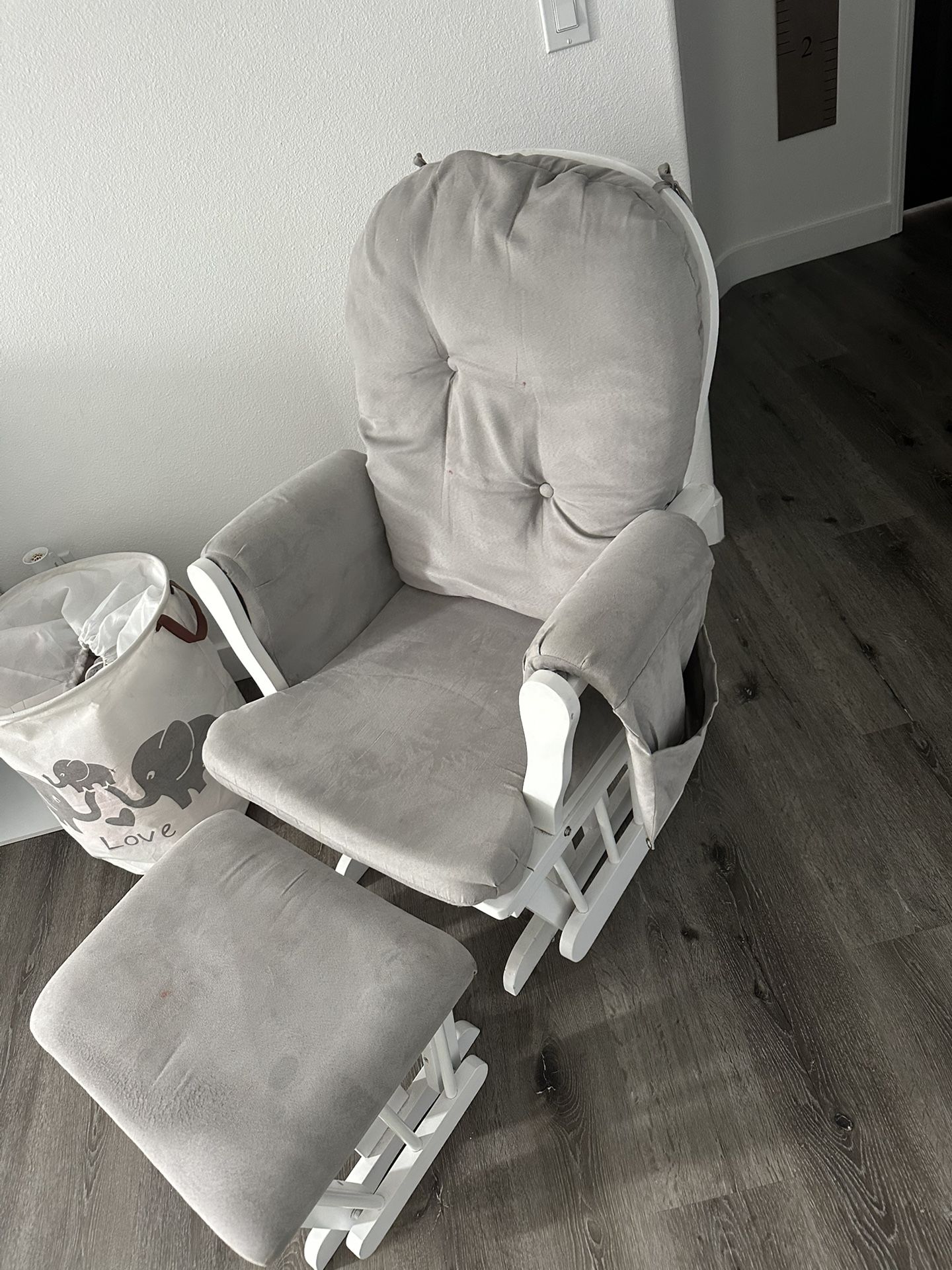 Rocking Chair and Rocking Stool ***MUST SELL***