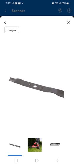 Snapper Replacement Mower  Blade SP60V