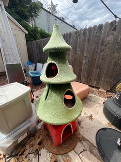 Christmas Tree Holiday Cat Tree