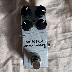 Mini Compressor Pedal for guitar