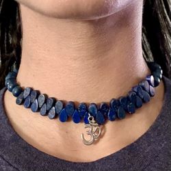 Lápiz Lazuli Choker Necklace