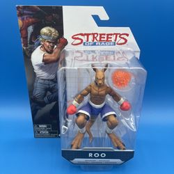 SEGA Streets of Rage Rage Roo 4-Inch Figure with 22 Points of Articulation 