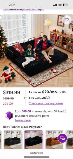 Boneless couch