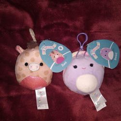 Squishmallow Zuni And Swerl Clips