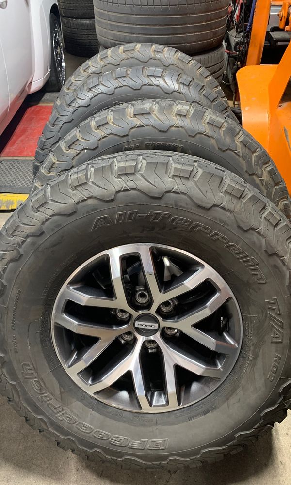2018 FORD RAPTOR OEM FACTORY WHEELS TIRES for Sale in Dallas, TX - OfferUp