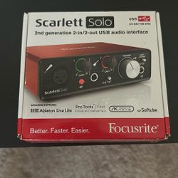 Scarlett Solo