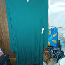 Women's Green Dress Size XXL