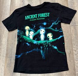 Princess Mononoke Ancient Forest Kodama Spirits Ghibli shirt size Medium
