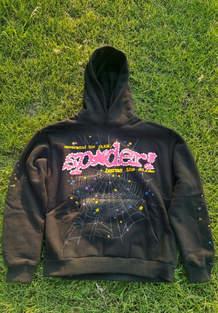 Sp5der Pink V2 Hoodie