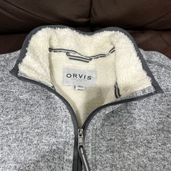 Men’s Orvis, Quarter Zip Pullover Sweater