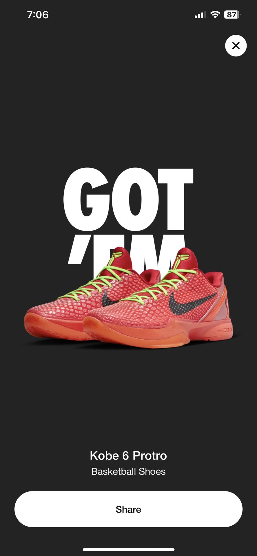 Kobe Reverse Grinches for Sale in Lynnwood, WA OfferUp