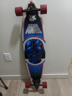 Santa Cruz Sector 8 Long Board Star Wars Darth Vader
