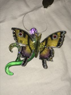 Butterfly Heirloom Ornament, by Ashton-Drake