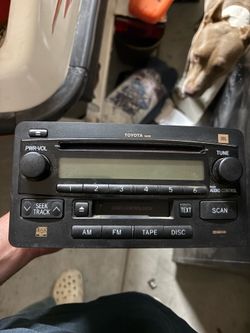 Toyota tundra OEM radio