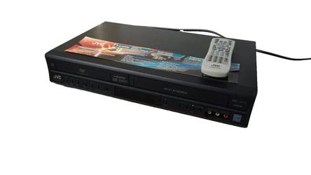 JVC HR-XVC38BU HDMI 4 Head Combo Hi-Fi DVD VCR With Remote