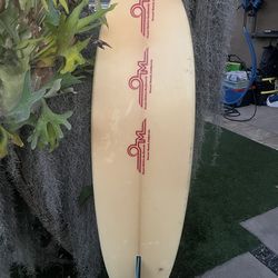Vintage 70S Single Fin  Surfboard