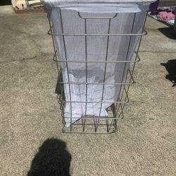 Metal Laundry Basket 