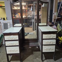 Handmade Makeup Vanity 