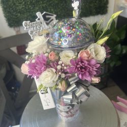 Starbucks Flower Arrangements Graduation