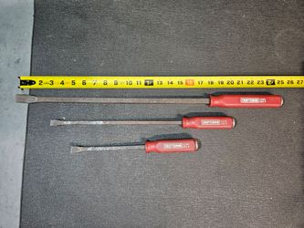 Craftsman USA Pry Bar Set w/striking cap