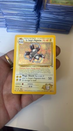 Lt. Surge's Magneton Holo Pokémon Card