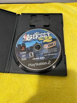 NBA street vol 2 ps2 demo disc not for resale version