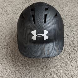 Youth Baseball Helmet Under Armor Carbon Fiber Color 5 7/8-6 3/4